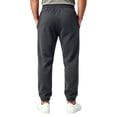 thumbnail image 6 of Mens Athletic Sweatpants with Pockets Drawstring Waist Casual Baggy Fleece Joggers Running Workout Track Pants Dark Gray 3XL, 6 of 10
