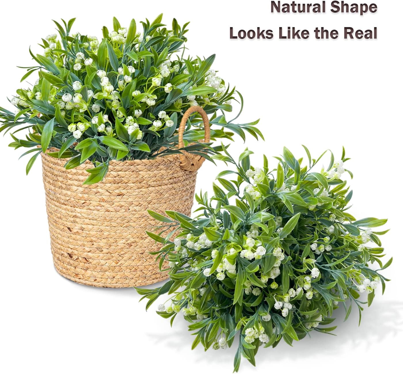 Artificial Flowers for Outdoors,16 Bundles Outdoor Fake Flowers UV Resistant Faux Silk Flowers for Outside Planters, Window Box Pot(Mix Color)