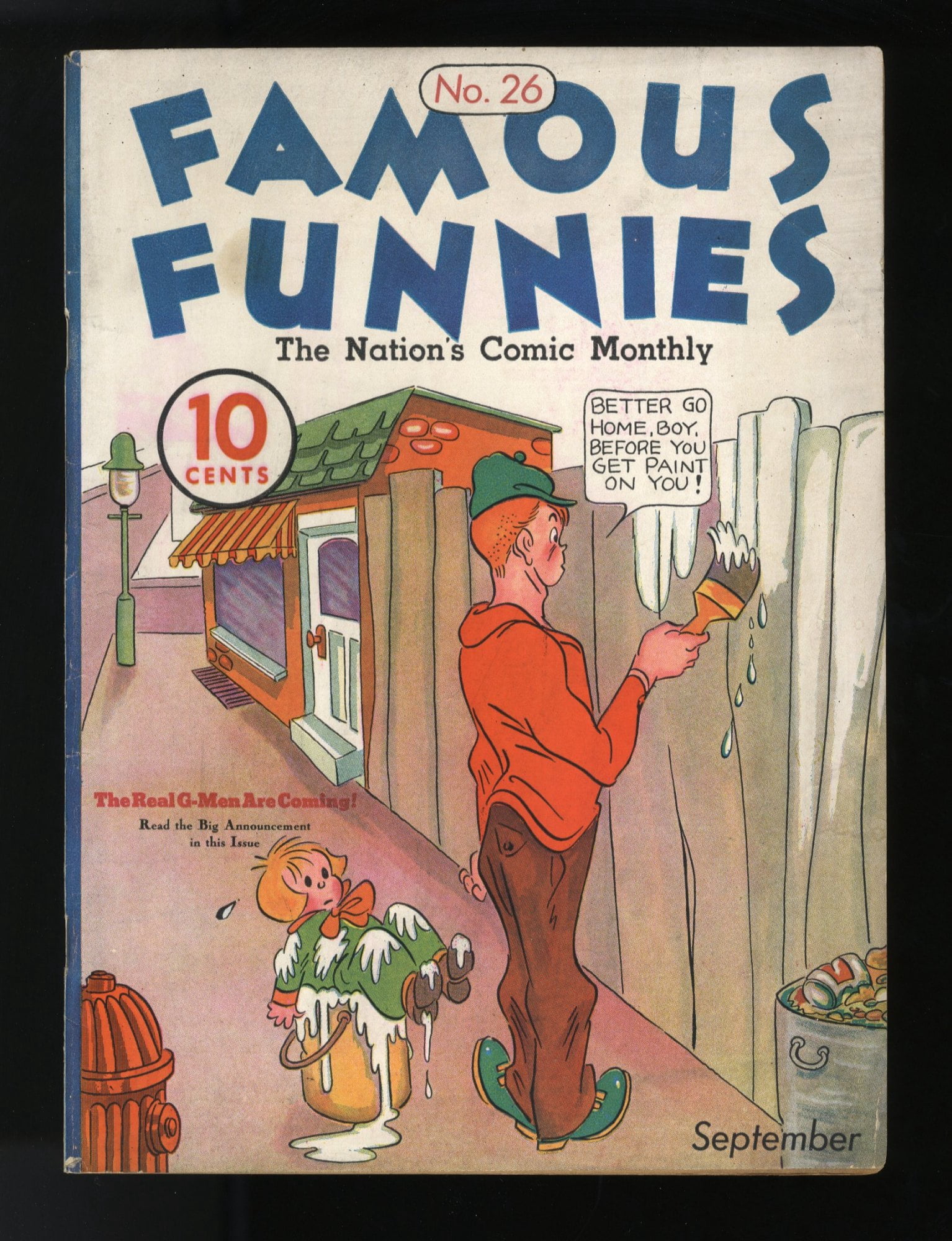 Cover of Famous Funnies #26