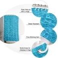 thumbnail image 5 of Swimming Pool Shower Curtain Clean Water Wave Blue Summer Shower Curtains for Bathroom Curtain Sets with Hooks Waterproof Fabric Bath Curtain Extra Long 72" x 84", 5 of 6