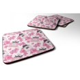 thumbnail image 1 of "Treasures Watercolor Pink and Perfume Decorative coasters, 3.5, Multicolor", 1 of 1