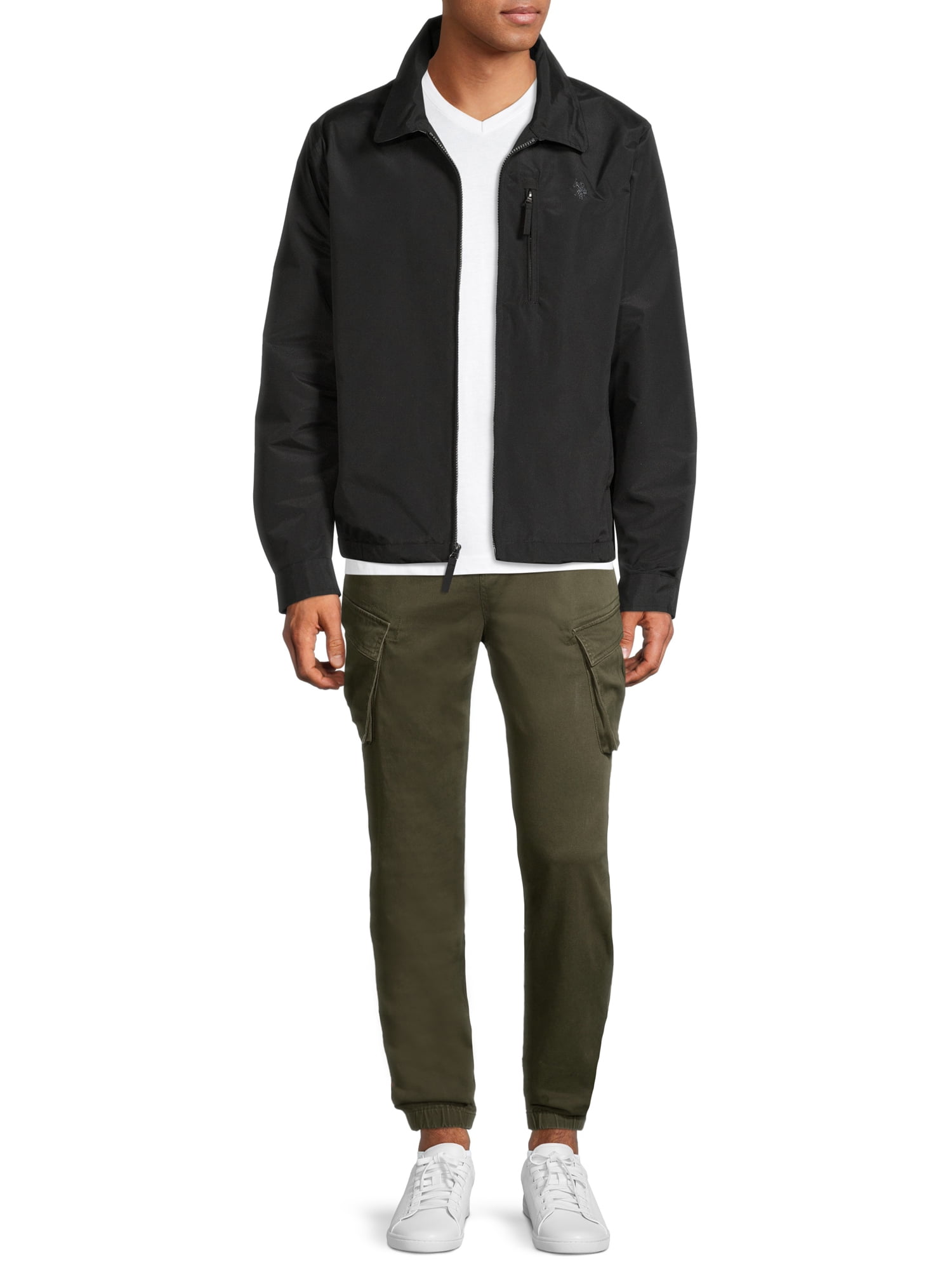 U.S. Polo Assn. Men's Zip-Front Golf Jacket