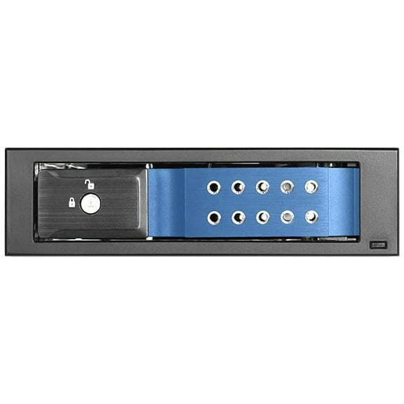 iStarUSA BPN-DE110HD-BLUE Trayless 5.25" to 3.5" 12Gb/s HDD Hot-swap Rack