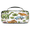 Multicolour 1, variant on Herdesigns Dinosaur Carry Case Compatible with Nintendo Switch 2, with 20 Game Card Slots, Dinosaur Theme Portable Travel Carrying Case Pouch for Accessories & Games
