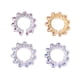 thumbnail image 2 of Qarigey Anillos para pezones, adornos para el cuerpo a la moda, falso cómodo, joyas pedantes resistentes al desgaste para vestirse Ropa, zapatos y accesorios Miscelánea Cuadrado 4 Piezas, 2 of 6