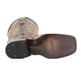 thumbnail image 5 of FERRINI Men's Bronco Square Toe Boots, Color: Cigar, Size: 9.5-EE, 5 of 5