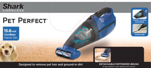 Charcoal Shark Cordless Vacuum Power Brush For Shark Cordless Pet Perfect SV752 