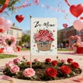 thumbnail image 4 of Valentine's Day Garden Flag - Outdoor Festival Decorative Flag, Yard Banner for Valentine's Celebration, 4 of 6