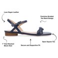 thumbnail image 3 of Journee Collection Womens Verity Ankle Strap Low Block Heel Sandals, 3 of 6