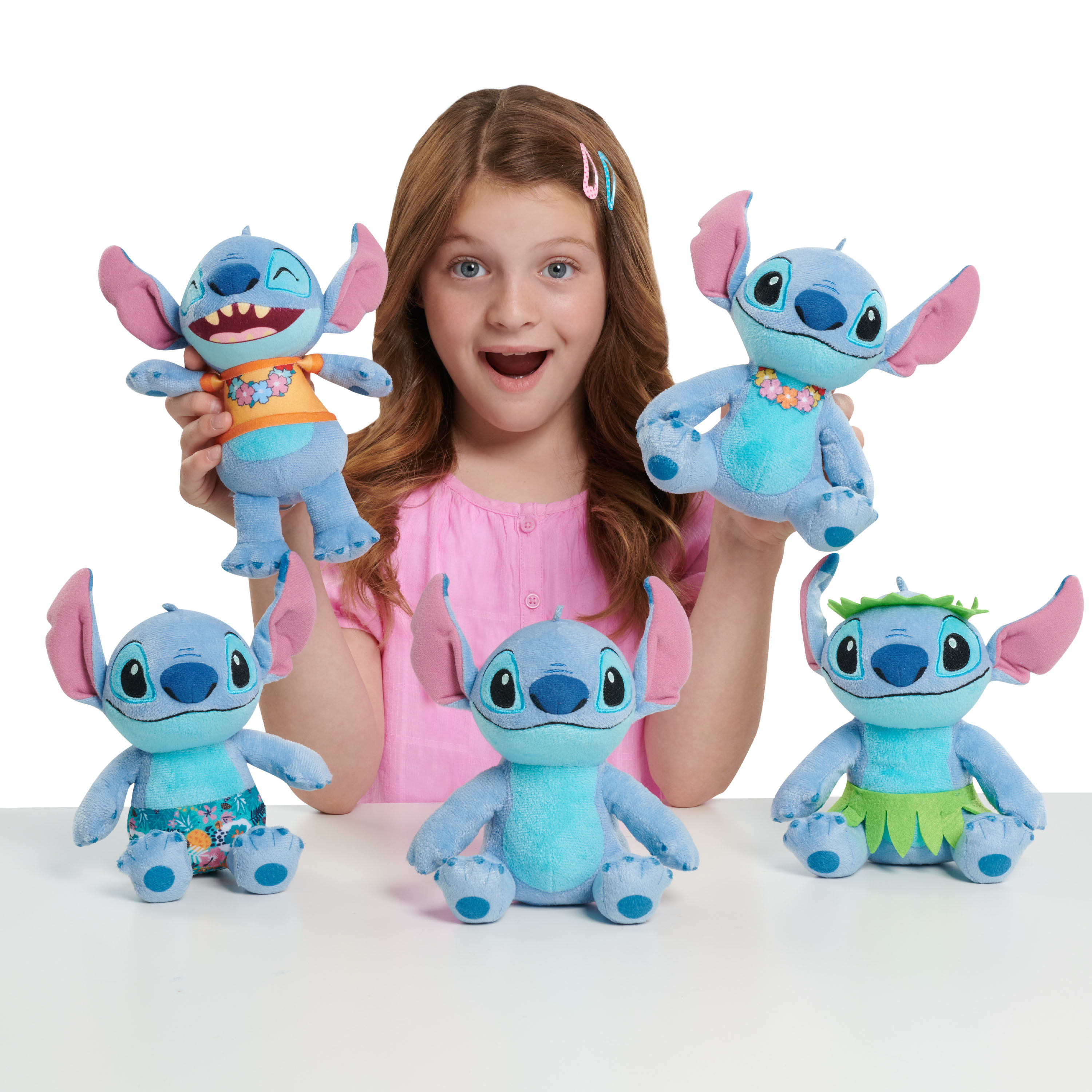 Disney Stitch Plush Collector Set, Officially Licensed Kids Toys for Ages 3 Up, Gifts and Presents - image 2 of 4