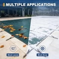 thumbnail image 5 of Swimming Pool Safety Cover, 20x40ft Winter Pool Covers,Rectangle Inground Pool Cover, UL Classified to ASTM F1346, Triple Stitched for MAX Strength, Abrasion Resistant, Hardware, Green, 5 of 8