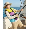 thumbnail image 7 of Swim Vest Life Jacket Youth,Adjustable Flotation Buoyancy Swimsuit Trainer Vests,Swimming Aid Jacket,Kayaking Fishing Sailing Watersports,Fit for 50-125 lbs, 7 of 7