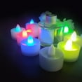 thumbnail image 5 of Clearance!24 Pack Flameless LED Tea Lights Candles Battery Operated, Electric Fake Tealight Candles for Votive, Halloween, Christmas, Home Decor, Wedding, Table Decor, 5 of 7