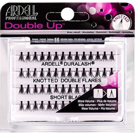 Ardell Professional Double Up (Knotted -Short Black)