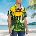 thumbnail image 5 of Daiia Not All Who Wander Are Lost Hawaiian Shirt for Men Gentle Cotton Regular Short Sleeve Casual-Small, 5 of 9