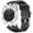 Black, variant on Rugged Case Band Compatible with Swatch Royal Pop Watch Band, Sports Silicone Strap with Shockproof Frame Bumper Transparent Case for Men Women Strap