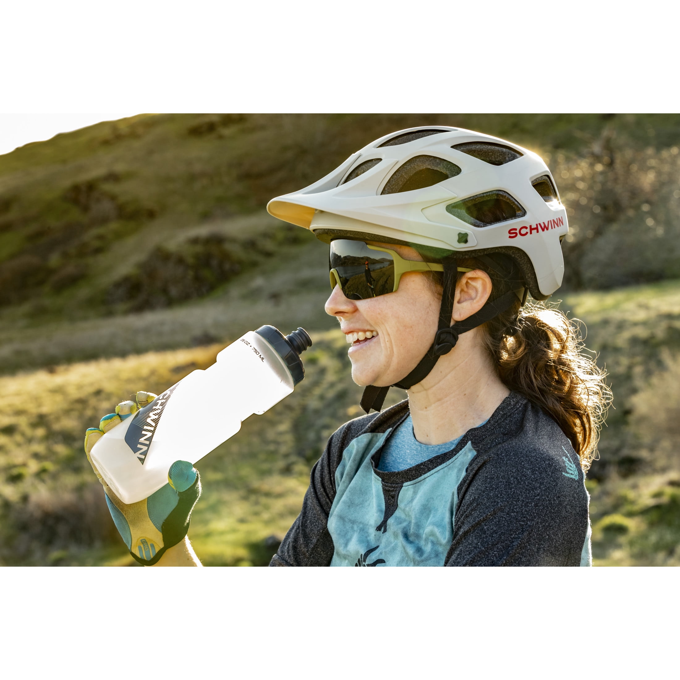 Schwinn Excursion Adult Bicycle Helmet, Ages 14+, Grey