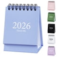 thumbnail image 2 of Mini calendario de escritorio 2026 con pegatinas Ritual Life Planner Calendario de escritorio portátil con tapa abatible para el hogar, la oficina y la escuela, 2 of 7