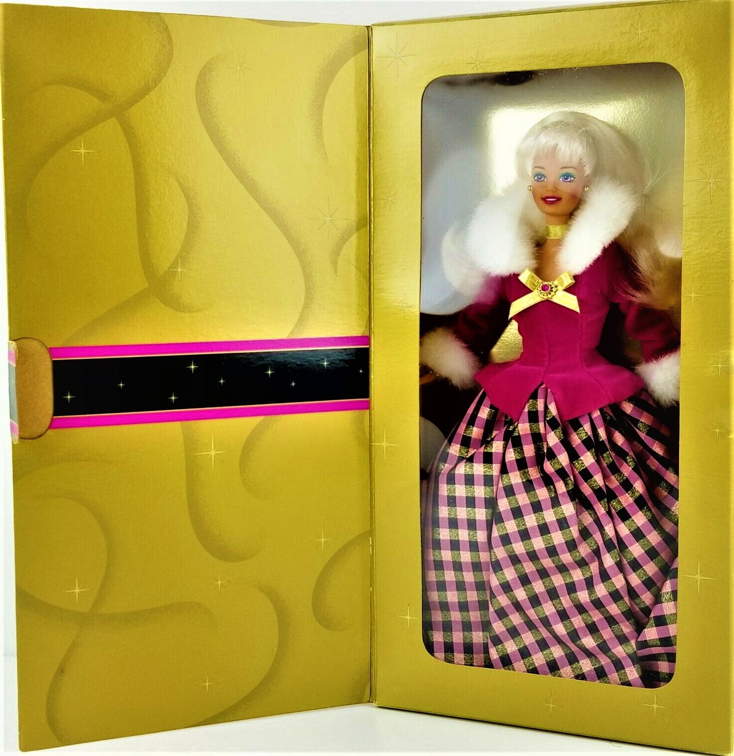 Winter Rhapsody Barbie Doll Blonde Special Edition Avon Exclusive 1996 Mattel -