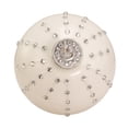 thumbnail image 2 of Kurt Adler Pearl White Glass Ornaments Home Decor 6 Pieces Box Set, 2 of 4