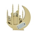 thumbnail image 3 of Ramadans Wood Moon Castles LED Lighted Ornament for Muslims Islamic Festival Home Tabletop Decors and Eid Celebration, 3 of 9