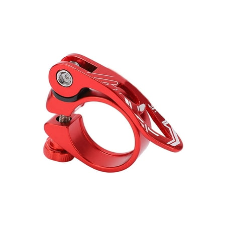 Hollow Aluminum Alloy Seat Tube Clamp Quick Release MTB Bike 31 8/34