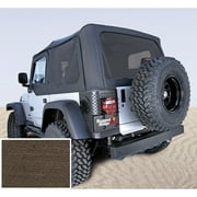 Rugged Ridge 13708.36 Soft Top, Door Skins, Khaki, Tinted Windows; 03-06 Jeep Wrangler TJ Fits select: 2003 JEEP WRANGLER / TJ, 2004-2006 JEEP WRANGLER / TJ X