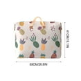 thumbnail image 2 of Agiferg Largecapacity Storage Bag With Handle Largecapacity Storage Bag Foldable Storage Bucket For Quilt Blanket, 2 of 2