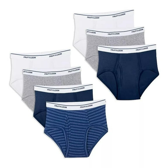 Fruit of The Loom Boys & Pack signauire briefs Medium Assorted 7Pack