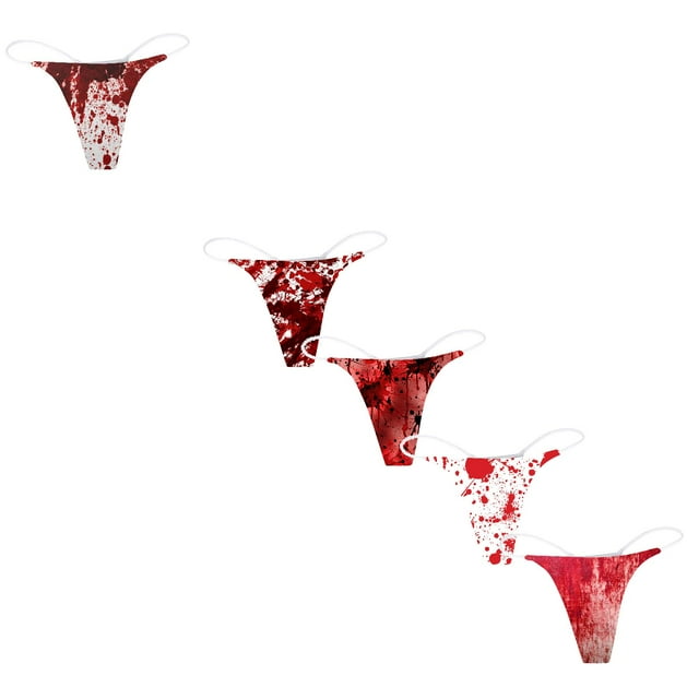 Culottes Femmes Imprimé Halloween String