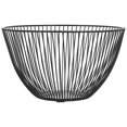 thumbnail image 1 of Frutero redondo de alambre: Frutero de hierro escandinavo moderno y minimalista - Cesta de pan de alambre de metal para la encimera de la cocina de la sala de estar Fácil de limpiar, 1 of 5