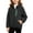 Black, variant on Polar Fleece Jacket for Girls Full Zip up Stand Collar Warm Winter Coat with Contrast Zipper Chest Pocket Casual Soft Outerwear for School Outdoor Play 4-5 Years