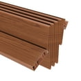 thumbnail image 7 of Techni Home Studio Series 48" W PVC Foldable Accordion Doors, Walnut, 7 of 7