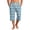 Royal Blue, variant on Mens Swim Trunks Men's Casual Resort Hawaiian Print Drawstring Cropped Capri Pants Summer Beach Swim Trunks with Elastic Waist Quick-Dry Shorts for Vacation Travel Coffee L