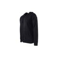 thumbnail image 2 of Women's Cotton Fleece Lined Full Zip Hoodie Jacket, Black, Small, 1 Piece, 2 of 4