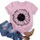 thumbnail image 1 of Fiudx Ofertas Del Día Mujer Día de San Valentín Impreso Invierno Casual Floral Top, 1 of 3