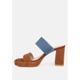 thumbnail image 4 of Eddlia Slip On Platform Sandals In Tan, 4 of 7