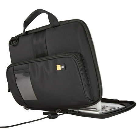 Case Logic - 11.6" Chromebook Work-In Case with pocket - Black
