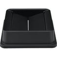 thumbnail image 2 of Global Industrial Square Plastic Trash Container Swing Lid - 35 & 55 Gallon Blac, 2 of 4