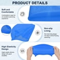 thumbnail image 2 of Uxcell Gorro de Natación de Silicona 1-Pack para Mujeres y Hombres, Sombrero de Natación Impermeable No Deslizante Duradero [Azul Oscuro], 2 of 6