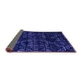 thumbnail image 2 of Ahgly Company Indoor Rectangle Abstract Purple Modern Area Rugs, 2' x 5', 2 of 4