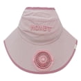 thumbnail image 4 of SAWOBUUN Kids Solar Fan Hat Wide Brim Beach Open Top Cap Cooling Breathable Sun Hats for Boys Girls, 4 of 5