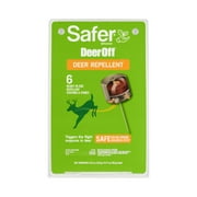Safer Brand Deer Off Waterproof Deer Repelling Stations - 6 Pack