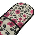 thumbnail image 4 of Yayeee Double Oven Mitt Kitchen Heat Resistant Baking 35" x7" Quilted Glove, Pink Flowers, 4 of 6