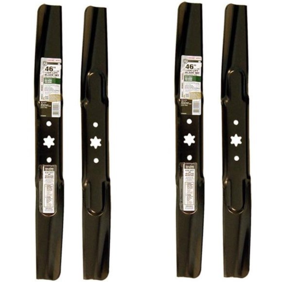 4PK Lames OEM MTD 942-04290A pour 46 Pouces Craftsman T2800