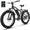(Upgraded Rear-Seat & Fat-Tire)Gray, variant on ZDZA Electric Bike for Adults, 750W Motor E-Mountain Bicycle, 26" Fat Tire 20mph Ebike, 48V 624Wh Removable Battery 72Miles Range, 7 Speed and Dual Suspension UL2849