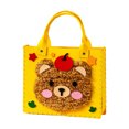 thumbnail image 1 of Education DIY Embroidery Doll Set Cartoon Animal Sewing Craft Kit Handbag Material Pack Handmade Crafting for Kids, 1 of 8