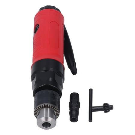 

Pneumatic Power Drill 3/8in Air Straight Drill Comfortable Grip With Intake Port For Drilling Projects