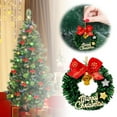 thumbnail image 2 of 10pcs Mini Wreath Ornaments with Bows, Small Holiday Decor for Garland, Dollhouse, and DIY Crafts, Festive Party and Seasonal Decoration, 2 of 7