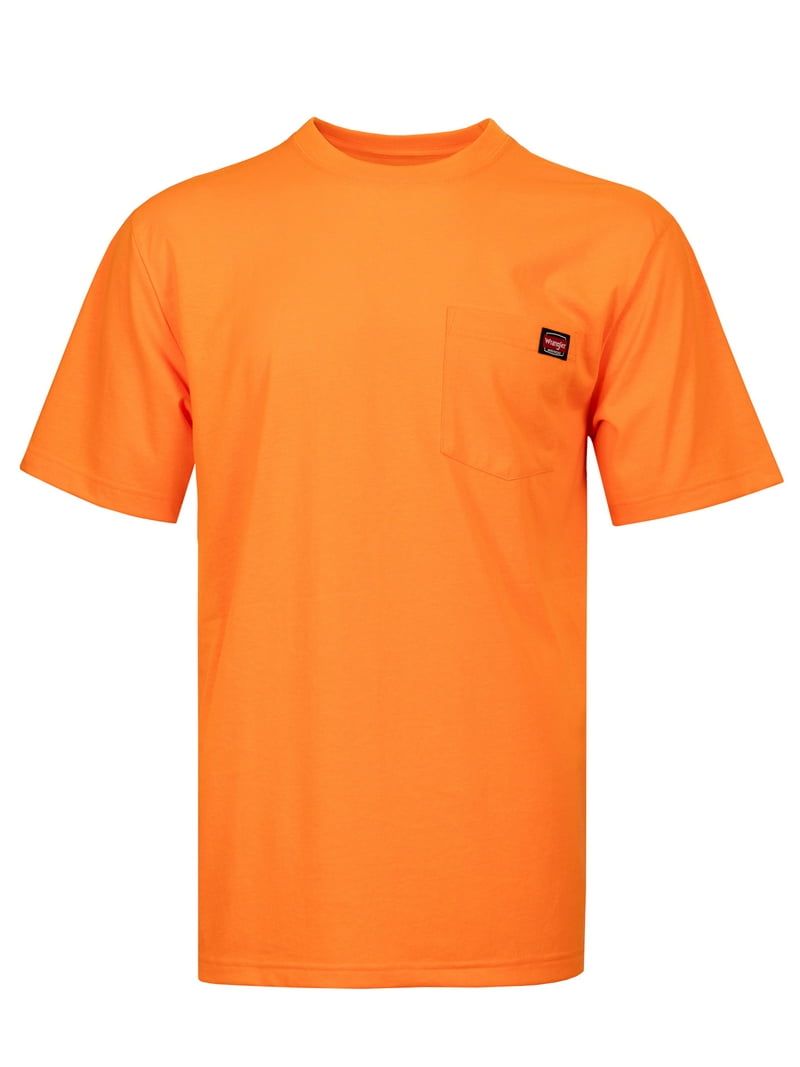 Wrangler Workwear Men's Short Sleeve Pocket T-Shirt, Sizes S-5XL